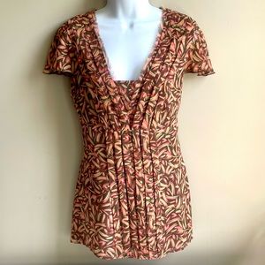 Like New 100% Silk Nine West Blouse Tunic
